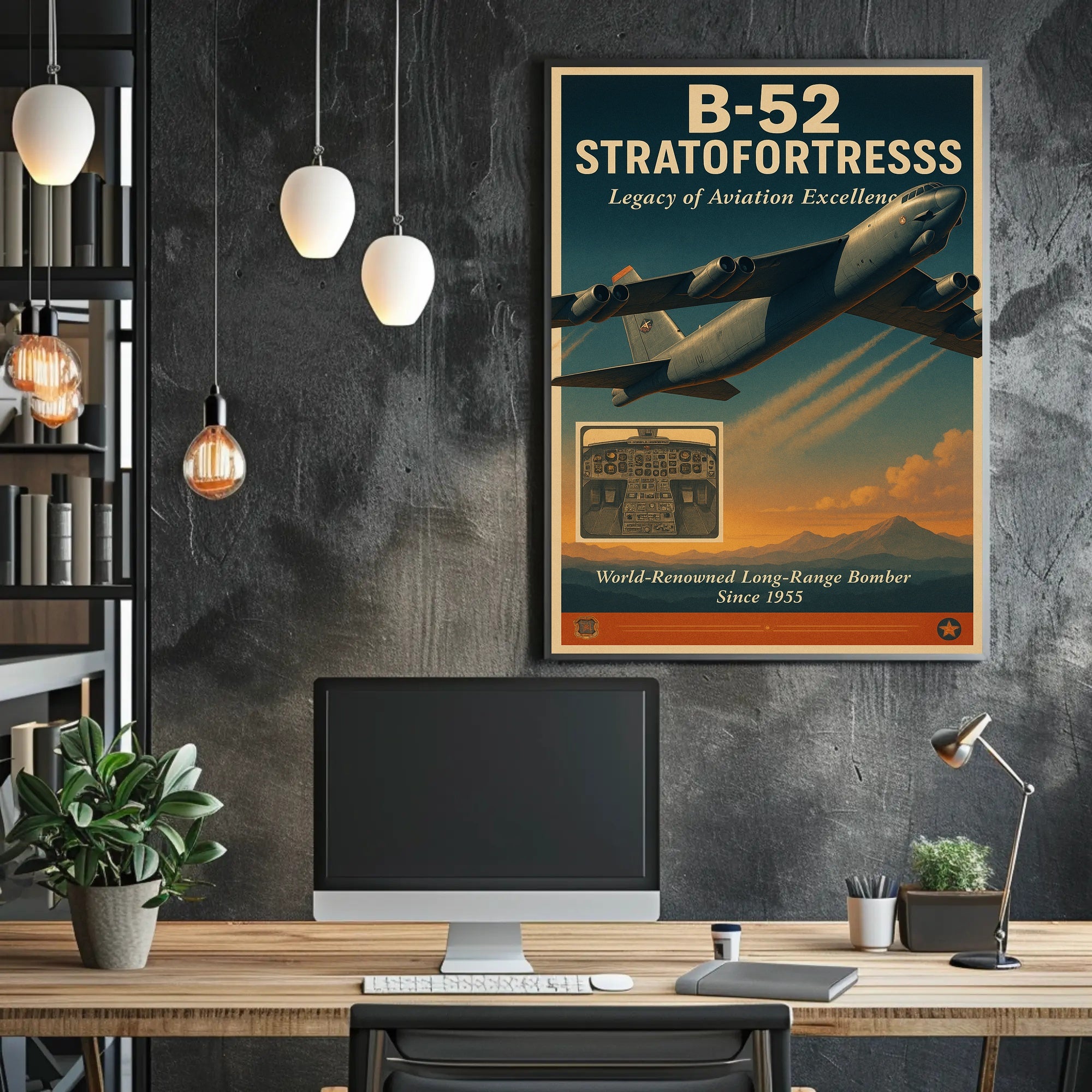 B-52 Stratofortress Legacy Of Aviation Poster