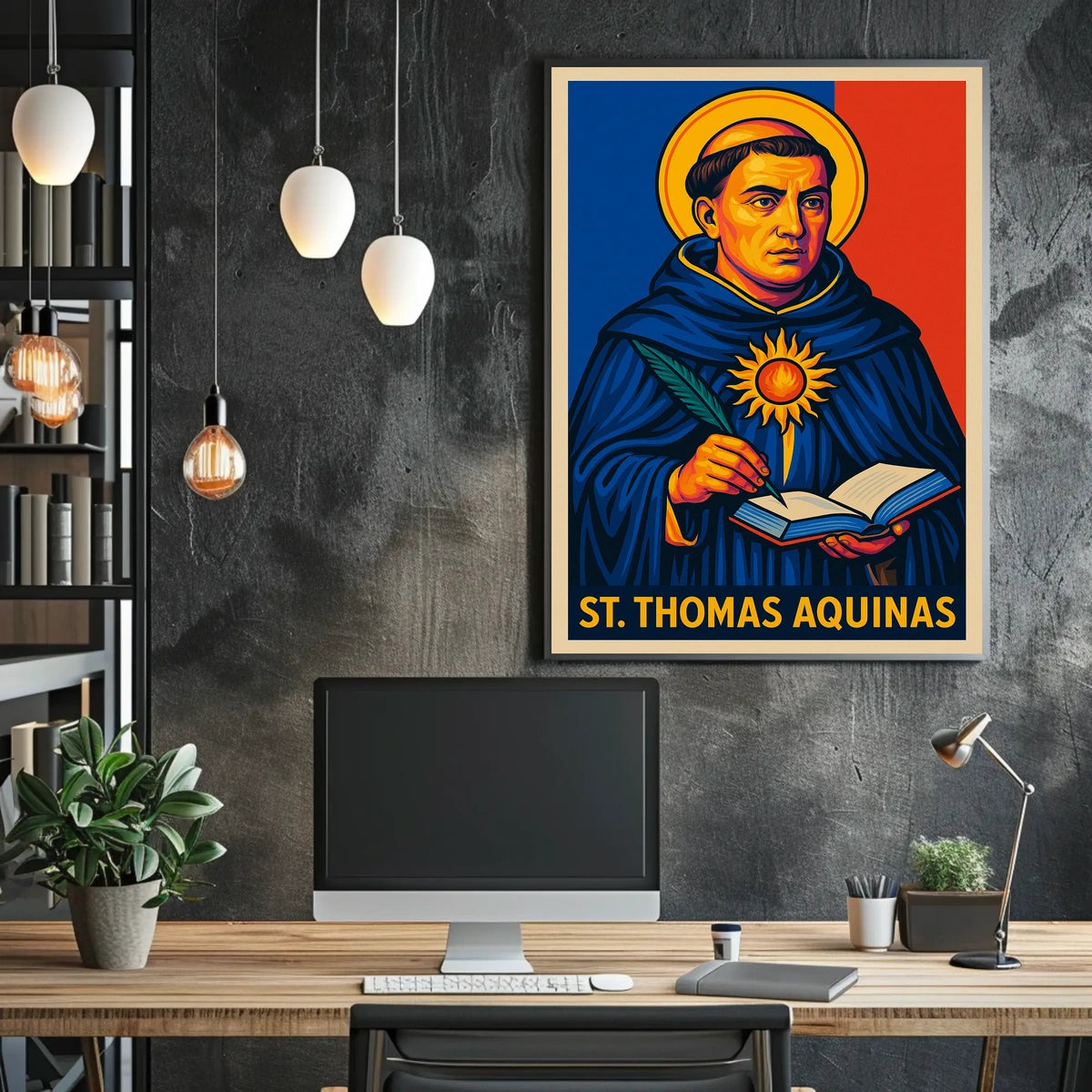 St. Thomas Aquinas Poster