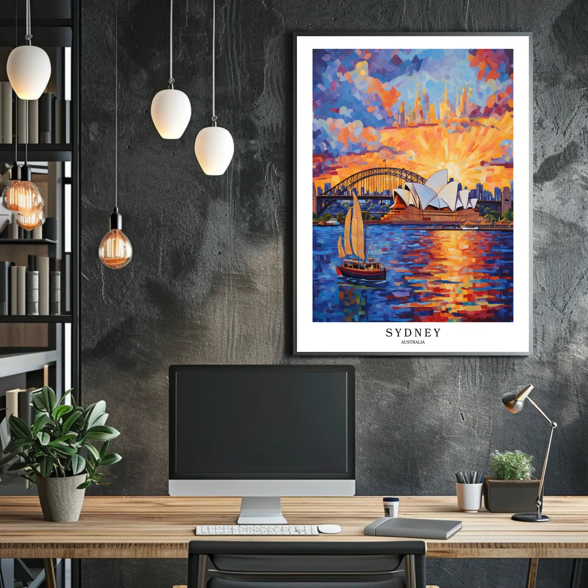Sydney A Vibrant Cityscape Poster