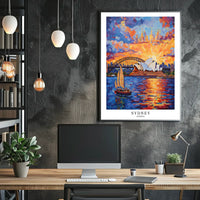 Sydney A Vibrant Cityscape Poster