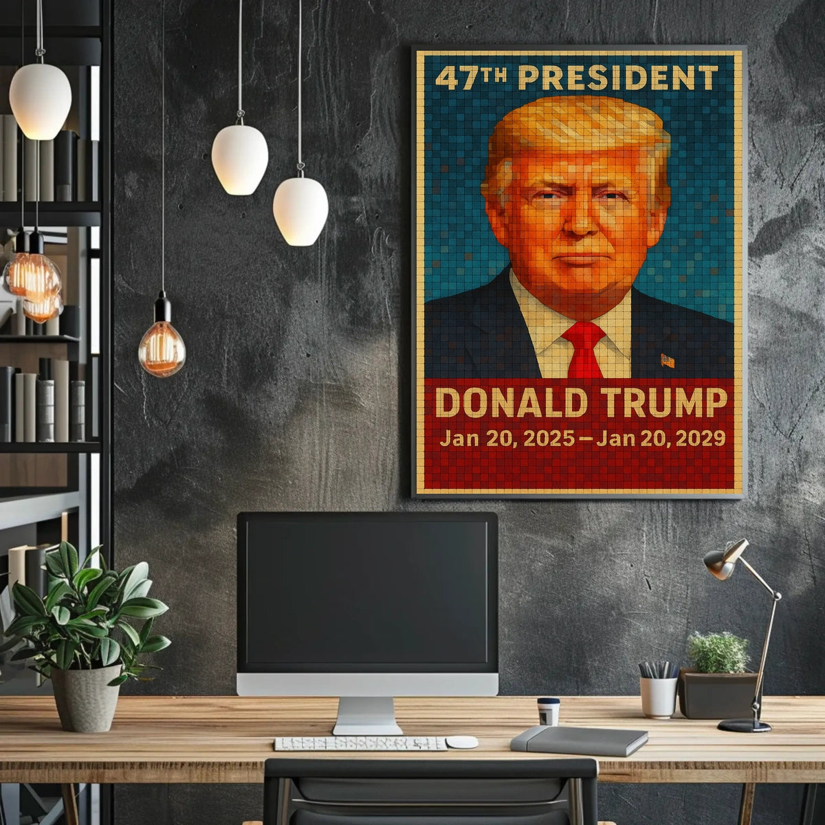 Donald Trump 47th President Poster