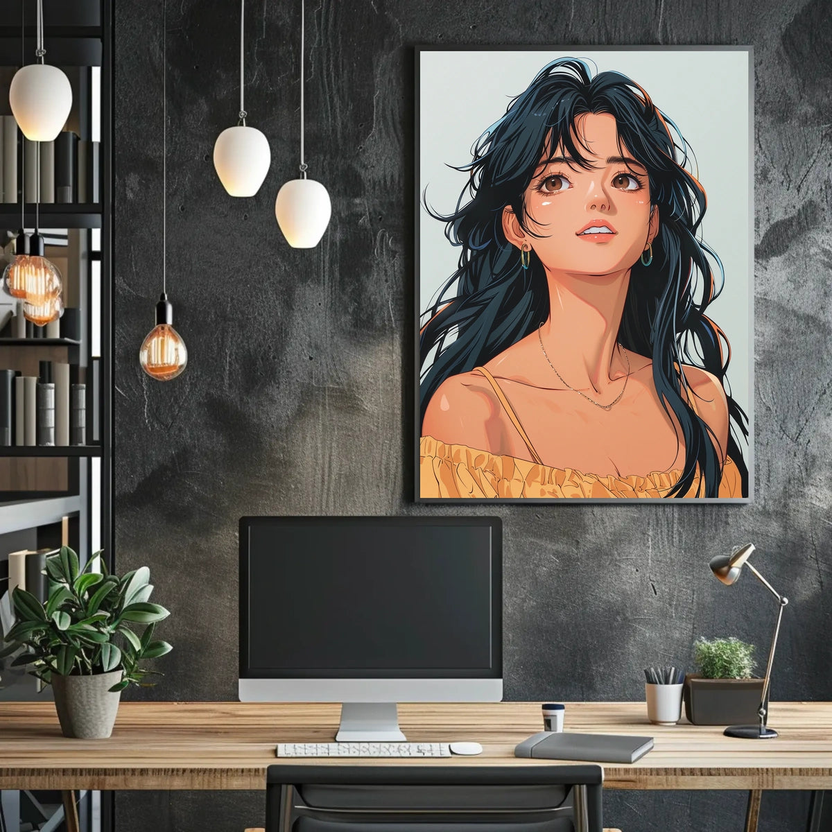 Radiant Portrait Poster