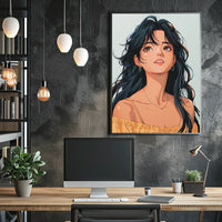 Radiant Portrait Poster