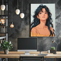 Radiant Portrait Poster