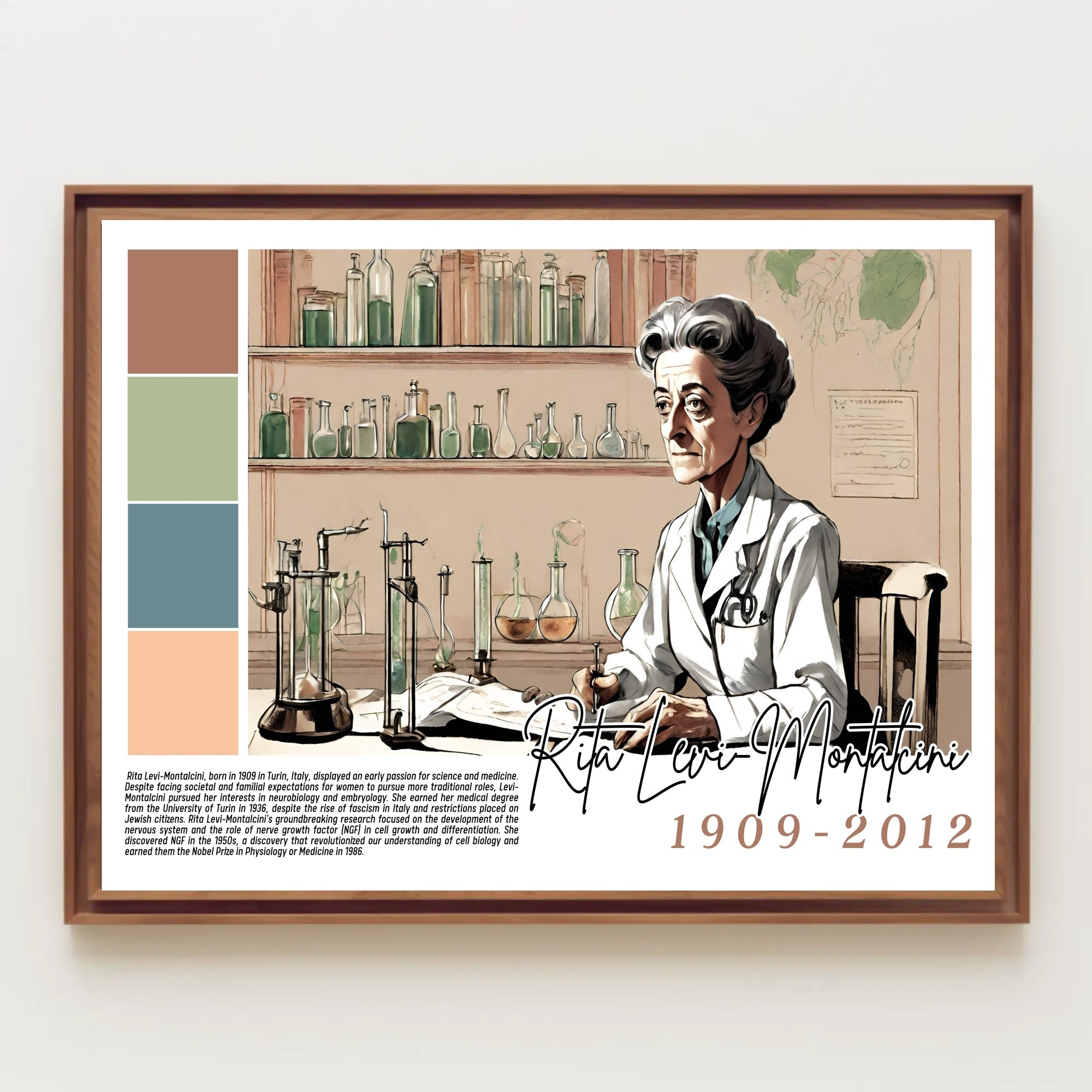Tribute to Rita Levi-Montalcini Poster