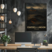 Craters Of The Moon Poster