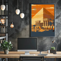 Ancient Oasis Poster