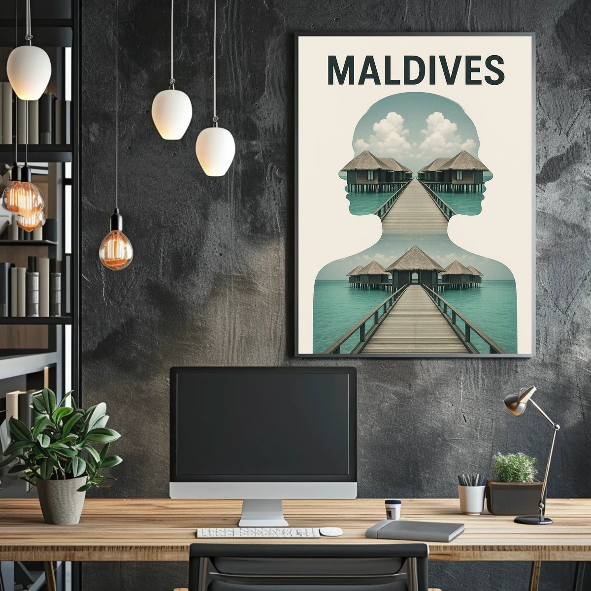 Maldives Escape Poster