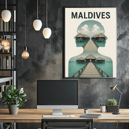 Maldives Escape Poster