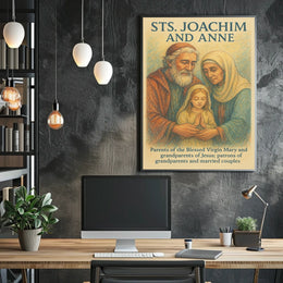 Sts. Joachim And Anne Poster