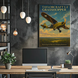 Taylorcraft L2 Grasshopper Poster