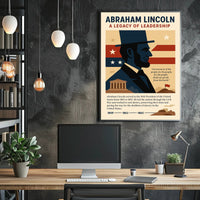 Abraham Lincoln 16th President Poster PosterGoat