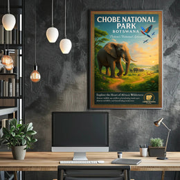 Explore the Heart of Africa's Wilderness Poster