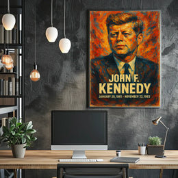 John F. Kennedy 35Th President Poster