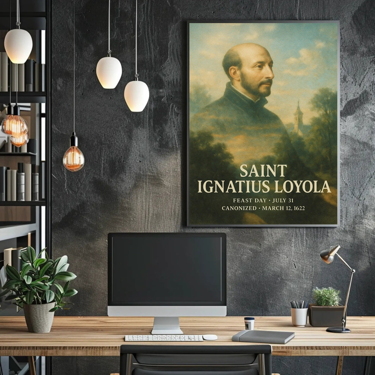 Saint Ignatius Loyola Poster