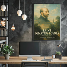 Saint Ignatius Loyola Poster