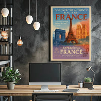 Discover The Beauty Of France Poster