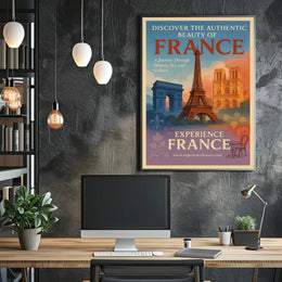 Discover The Beauty Of France Poster