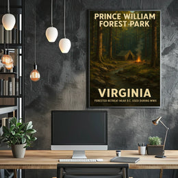 Prince William Forest Park Virginia Poster