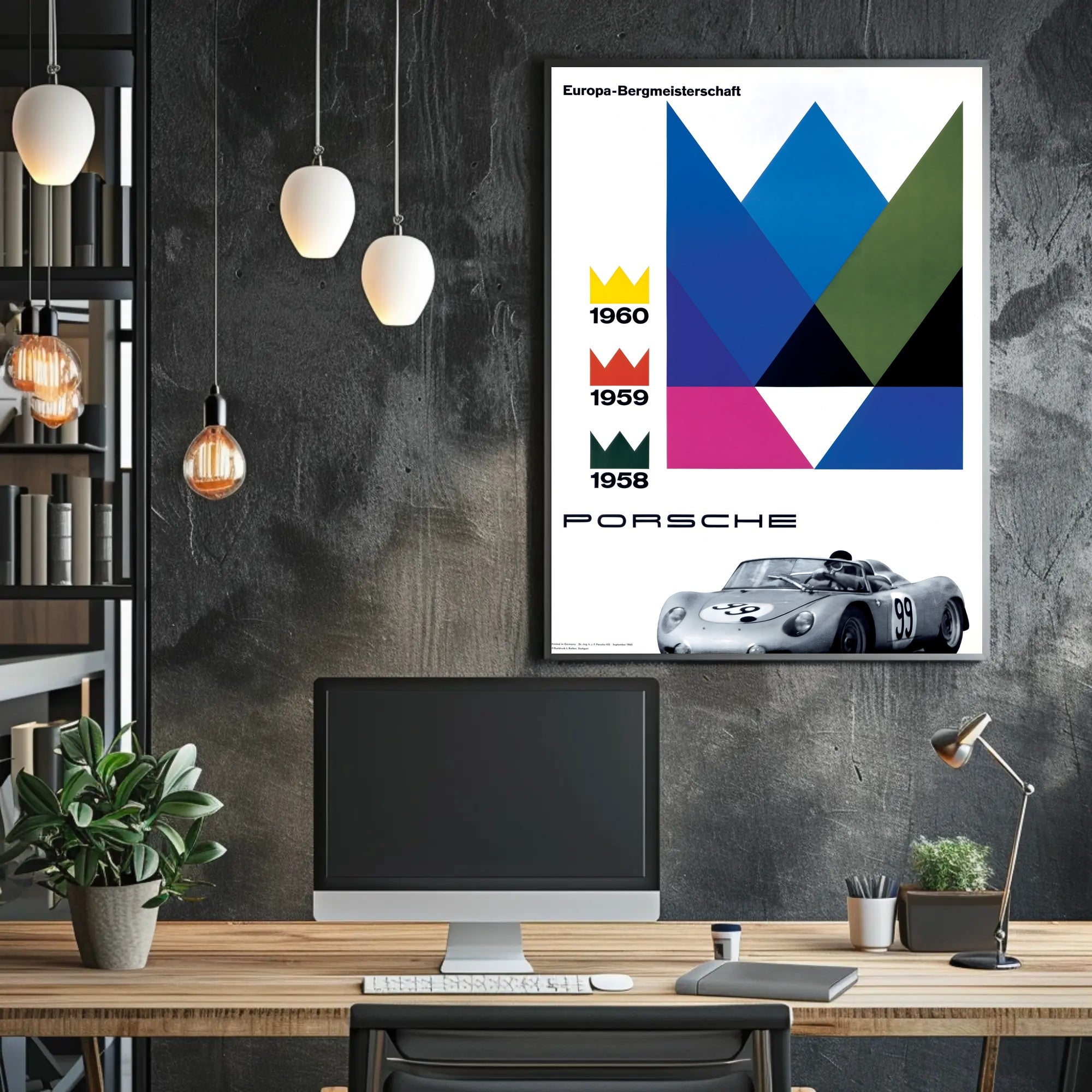Europa-Bergmeisterschaft Poster