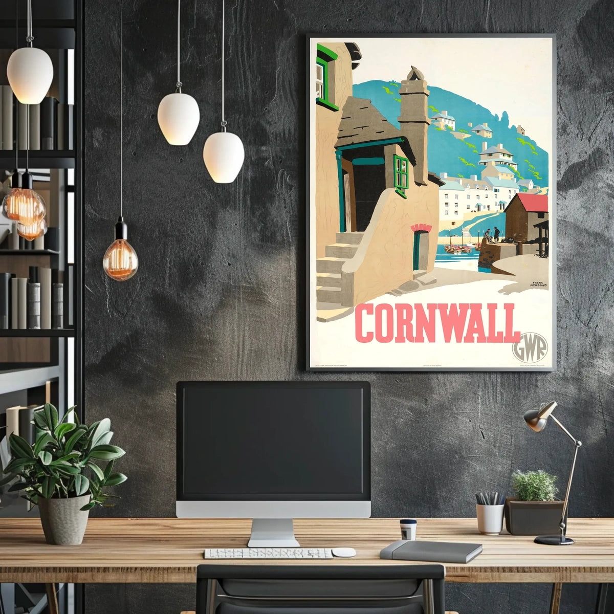 Cornwall Travel Poster