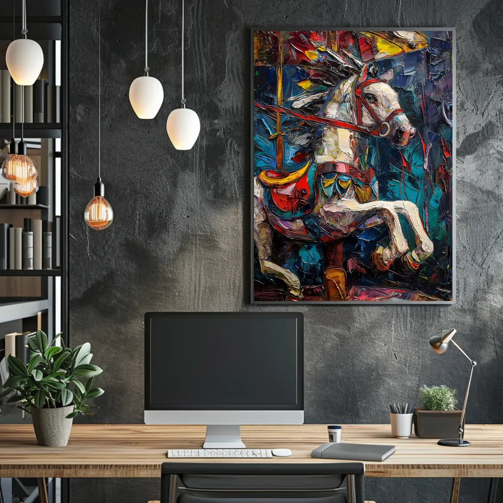 Ambiguous Visual Elements Art Poster