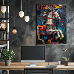 Ambiguous Visual Elements Art Poster