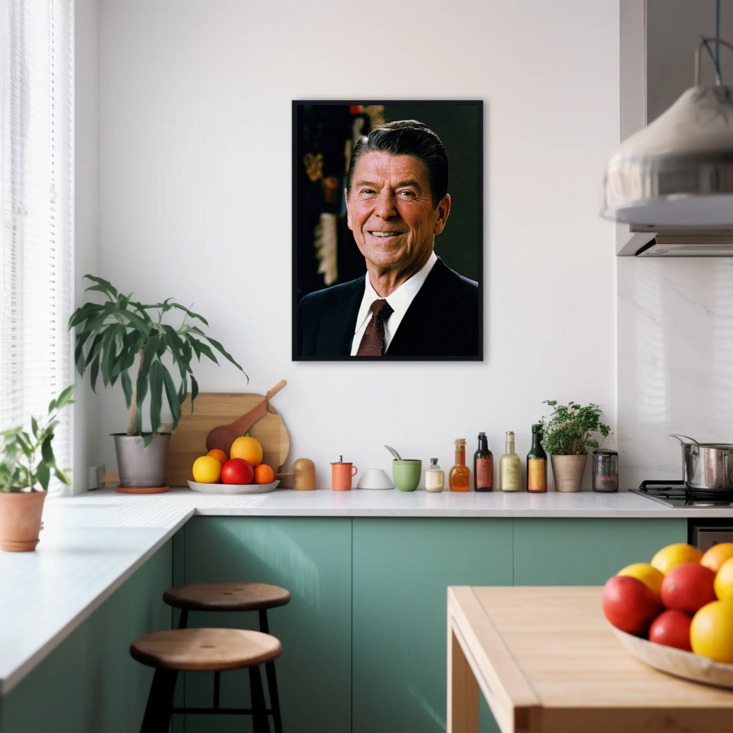 Ronald Reagan 40th President Of The United States Photo