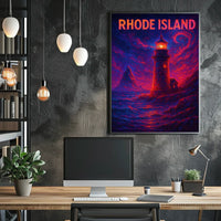 Rhode Island Lighthouse Poster