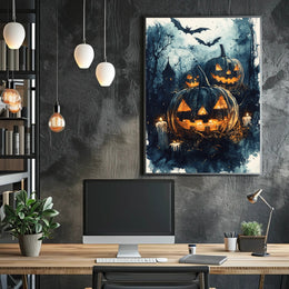 Haunted Halloween Night Poster