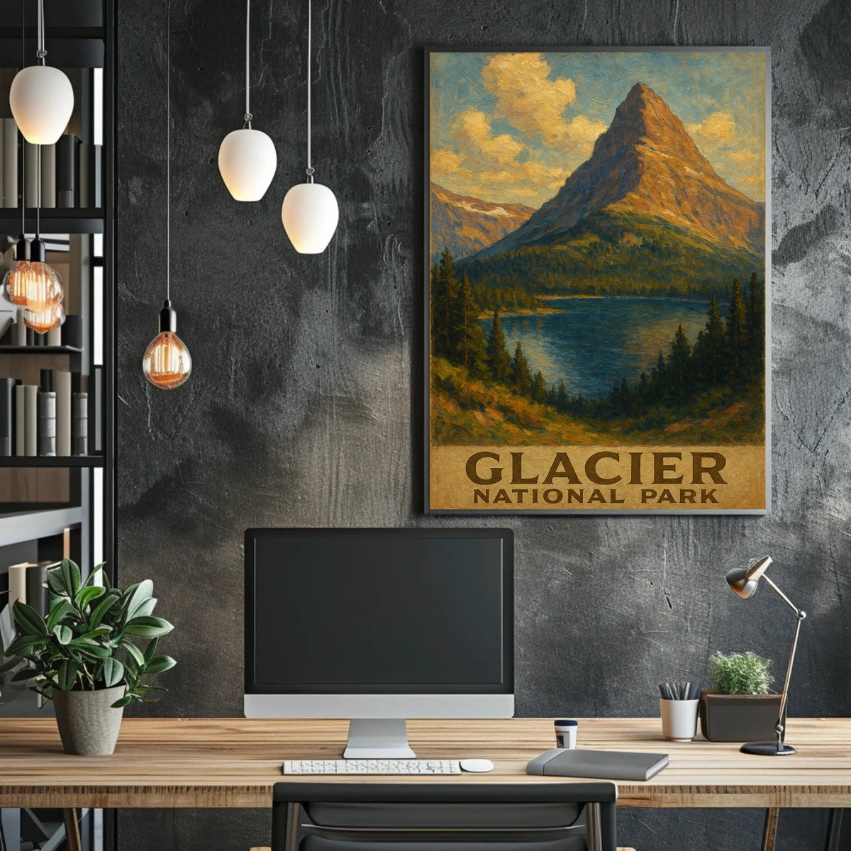 Glacier National Park Poster