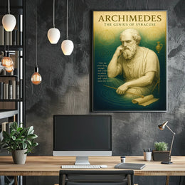 Archimedes The Genius Of Syracuse Poster