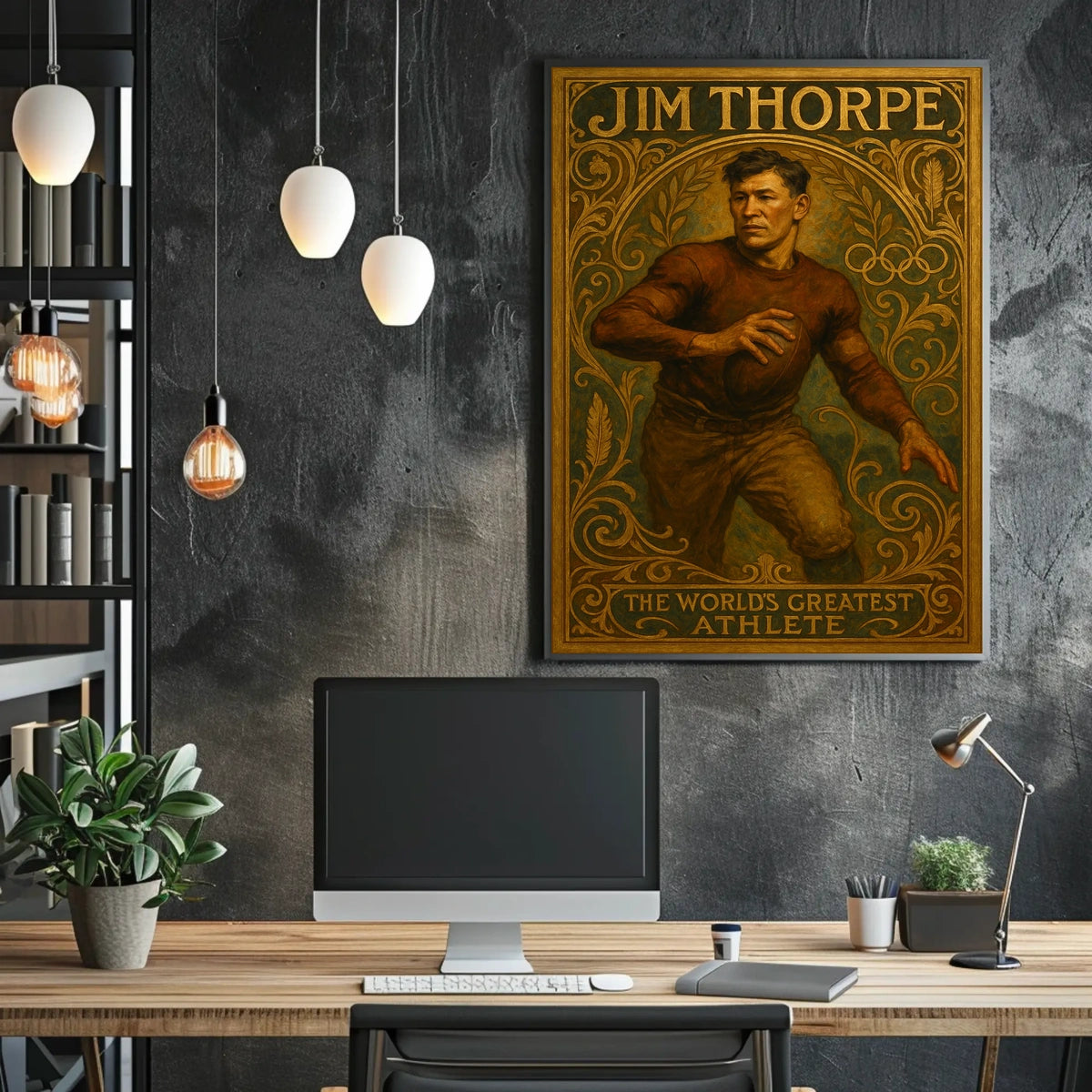 Jim Thorpe The Worlds Greatest Athlete Poster
