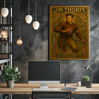 Jim Thorpe The Worlds Greatest Athlete Poster