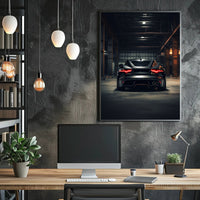 Sleek Automotive Design Poster PosterGoat