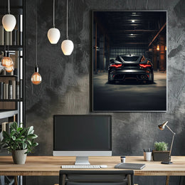 Sleek Automotive Design Poster PosterGoat