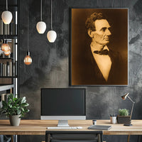 Abraham Lincoln Crossed Arms Poster Wall Art Decor PosterGoat