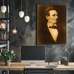 Abraham Lincoln Crossed Arms Poster Wall Art Decor PosterGoat