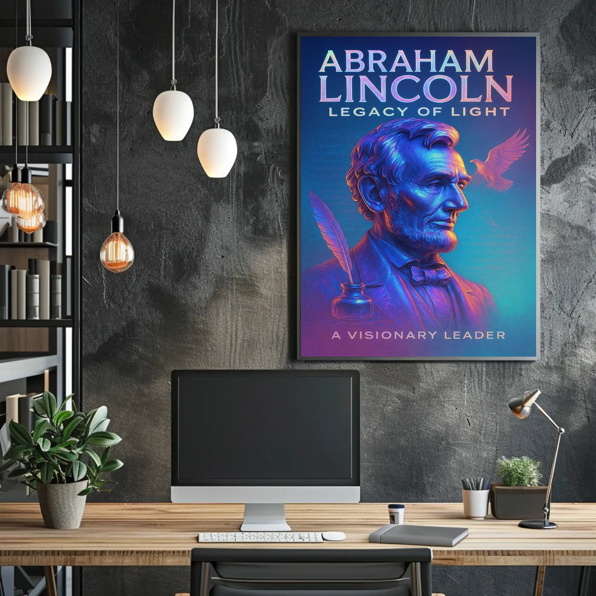 Abraham Lincoln Legacy of Light Poster