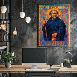 Saint Peregrine Laziosi Poster