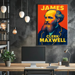 James Clerk Maxwell Poster