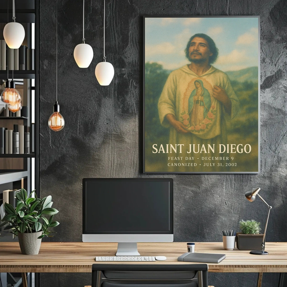 Saint Juan Diego Poster
