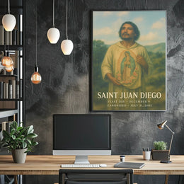 Saint Juan Diego Poster
