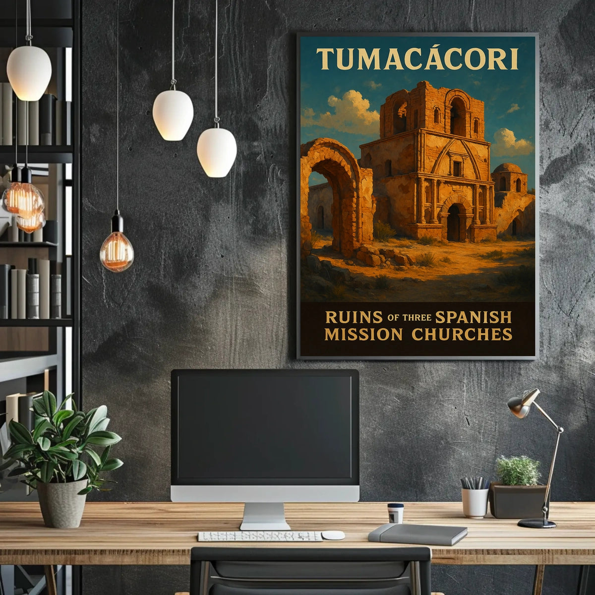 Tumacácori Ruins Of Spanish Mission Poster