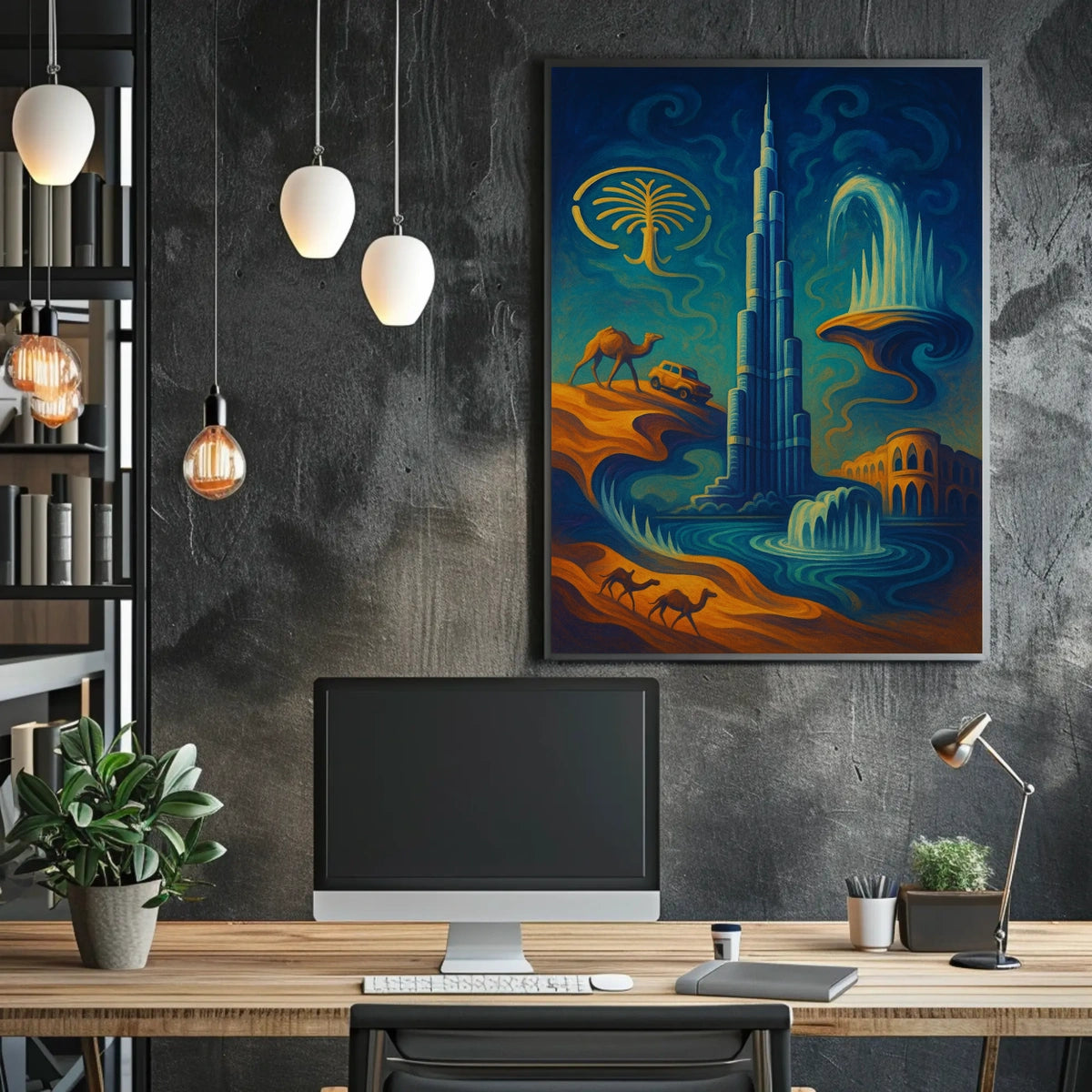 Dreamscape of Dubai Poster