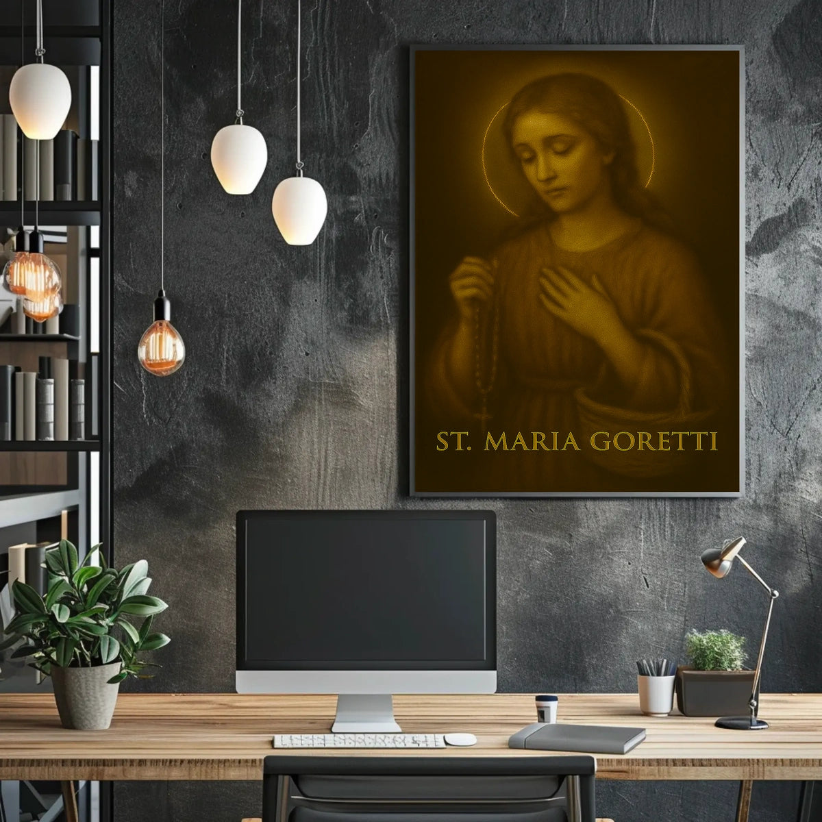 St. Maria Goretti Poster