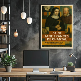 Saint Jane Frances De Chantal Poster