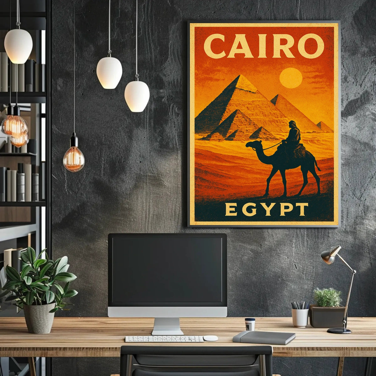 Cairo, Egypt Timeless Adventure Poster