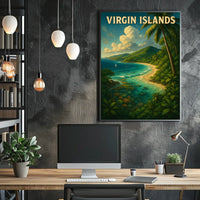 Virgin Islands Paradise Poster