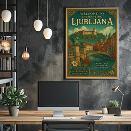Welcome to Enchanting Ljubljana Poster